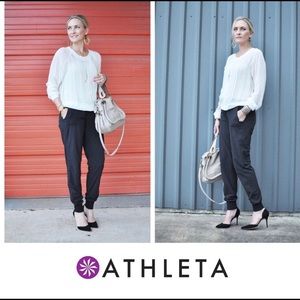Athleta Pants | City Be True Joggers | Black 2